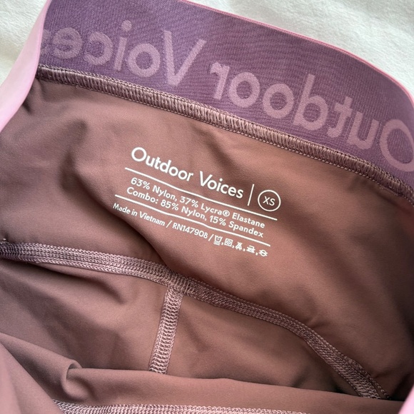 Outdoor voices snacks 7/8 leggings - Picture 4 of 4